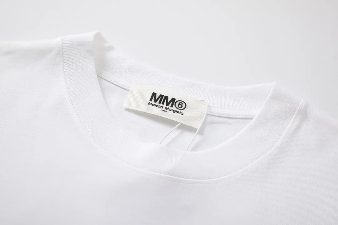 Maison margiela/ mm 6 T ， ， ， ， ， ， Same Style 【yh 7142】 ：Black/White Size：S-XL